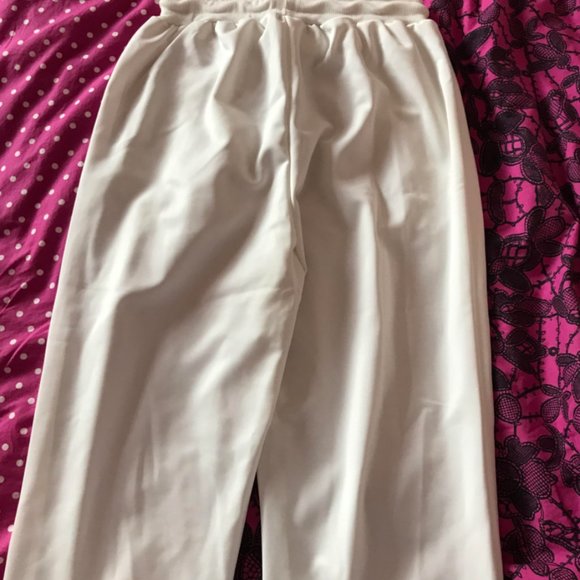 Brand New White Sweatpants - Picture 2 of 2
